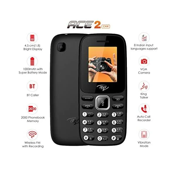ITEL IT2171 ELEGANT BLACK — image 1 of 3