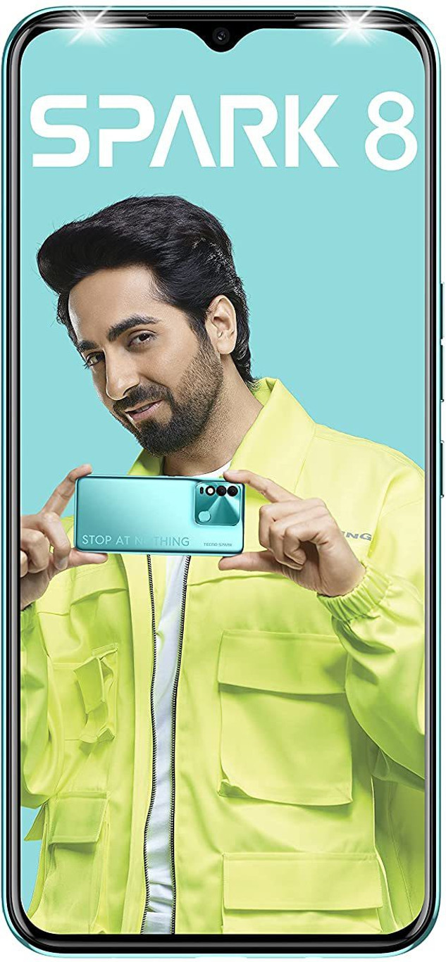 TECNO KG6k SPARK 8 4/64GB TURQUOISE CYAN — image 3 of 3