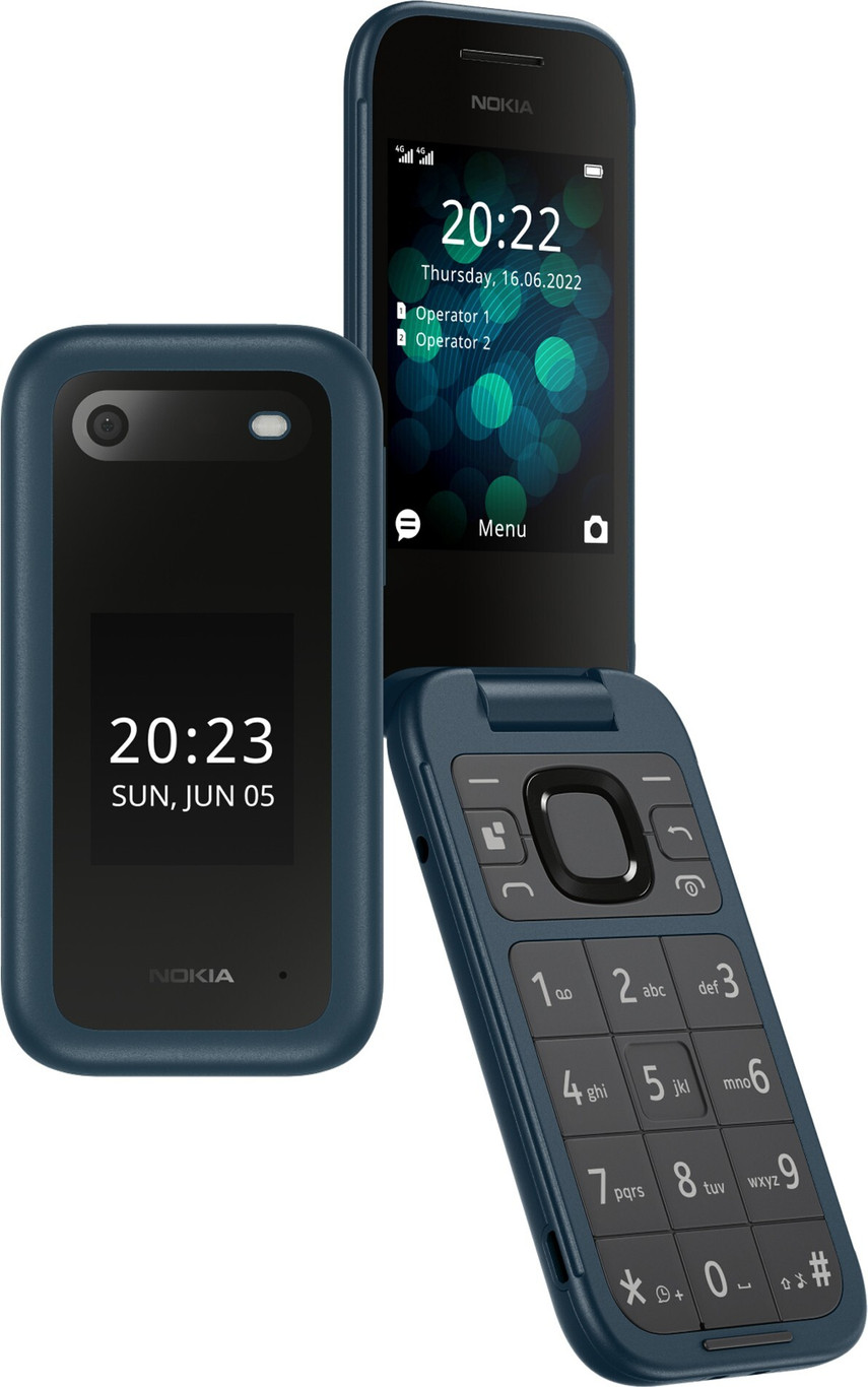 NOKIA 2660 FLIP TA-1480 DS BLUE