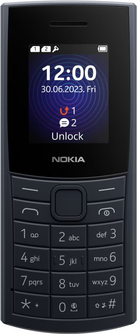 NOKIA 110 4G 2023 TA-1556 DS  MIDNIGHT BLUE — image 2 of 3