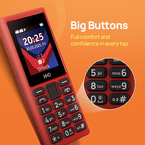 HMD 101 4G DS TA-1727 RED — image 3 of 3