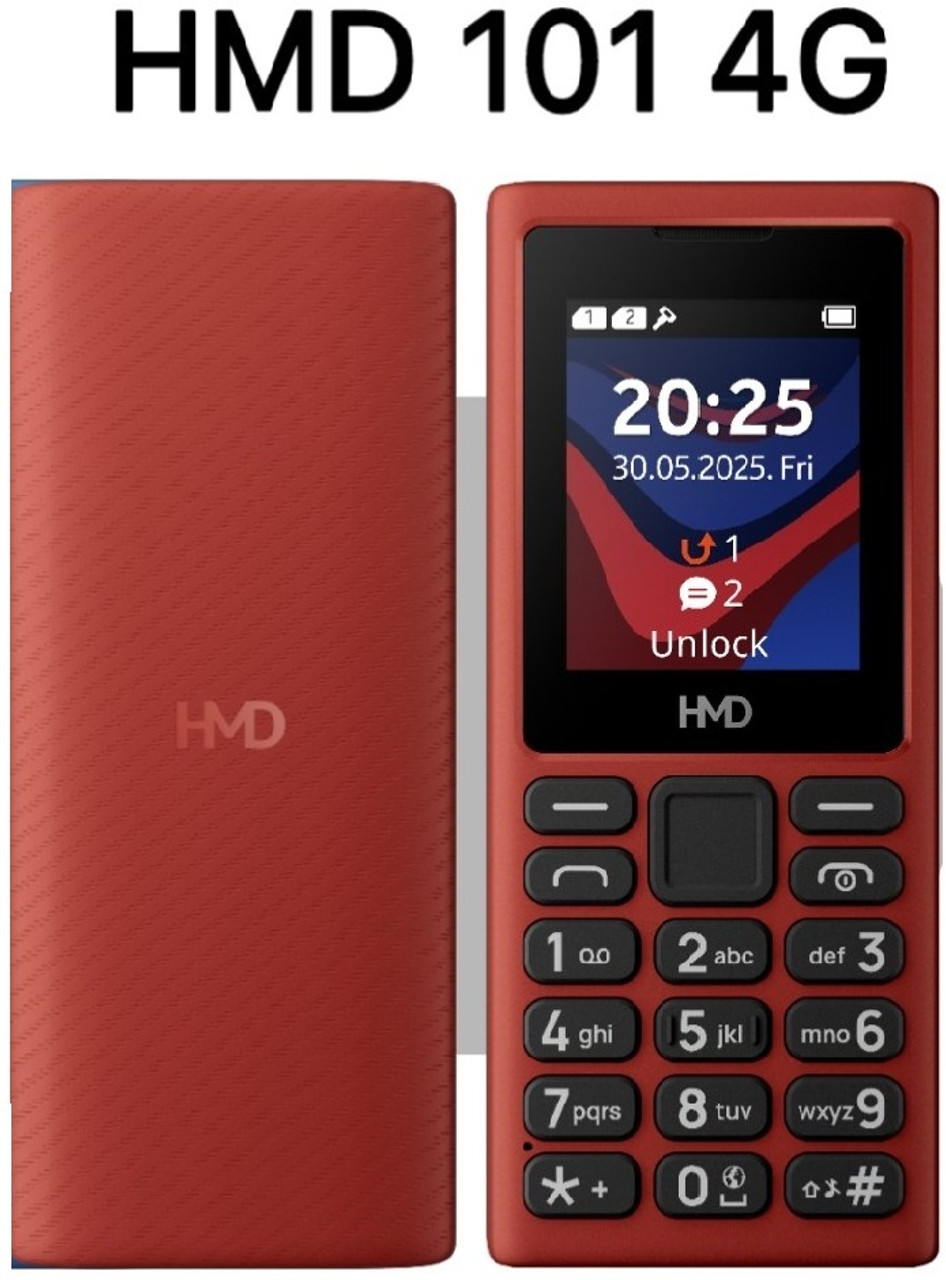 HMD 101 4G DS TA-1727 RED