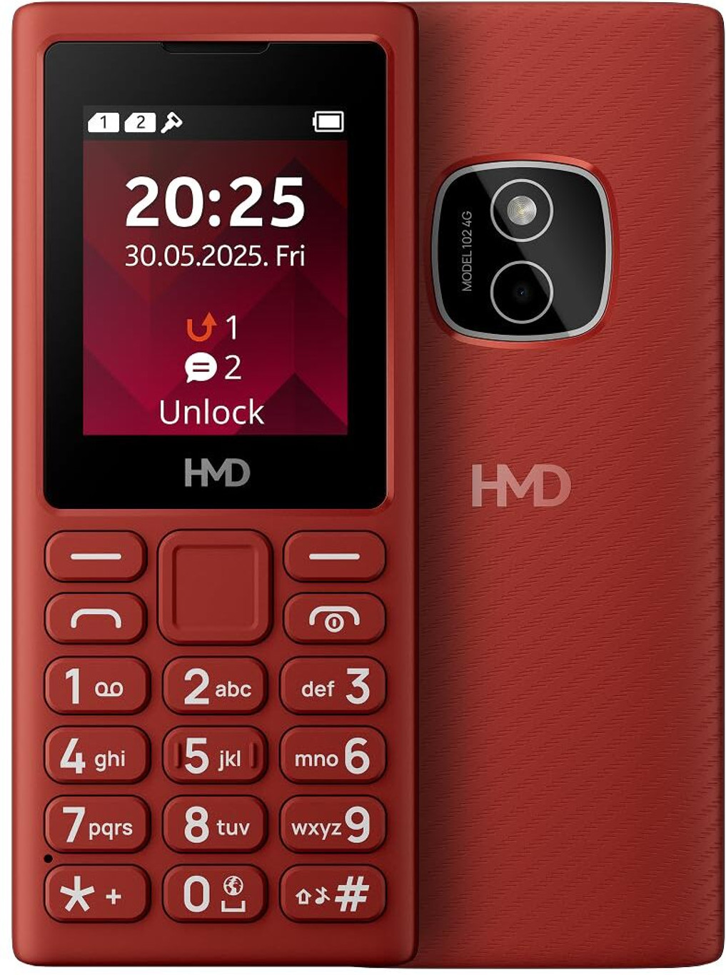 HMD 102 4G DS TA-1729 RED