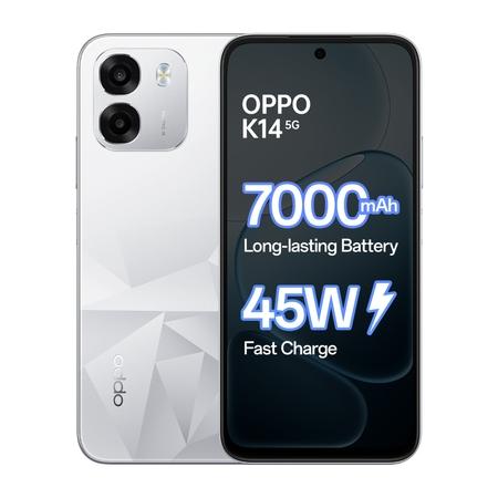 OPPO K14 5G 6GB/256GB PRISM WHITE — image 1 of 3