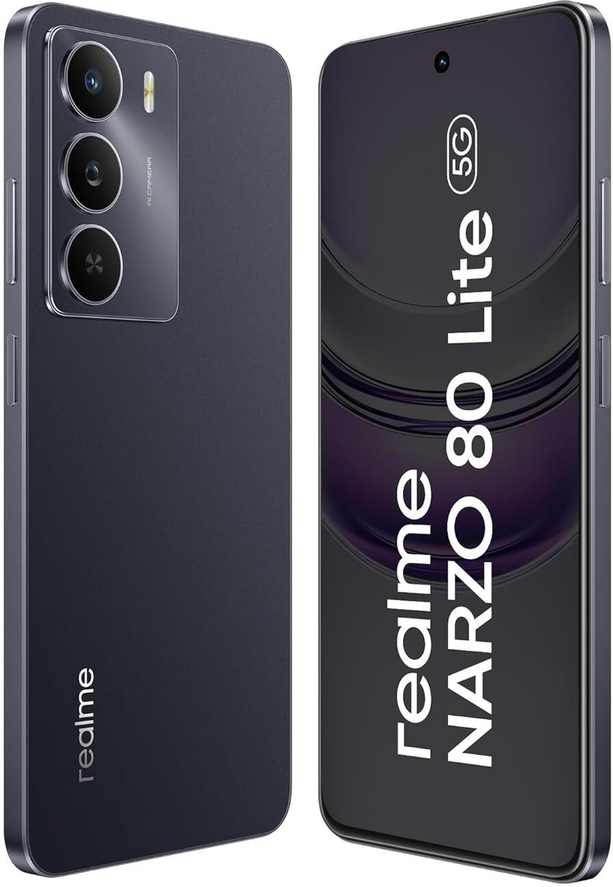 REALME RMX3945 NARZO 80 LITE 5G 4GB/128GB ONXY BLACK — image 2 of 3