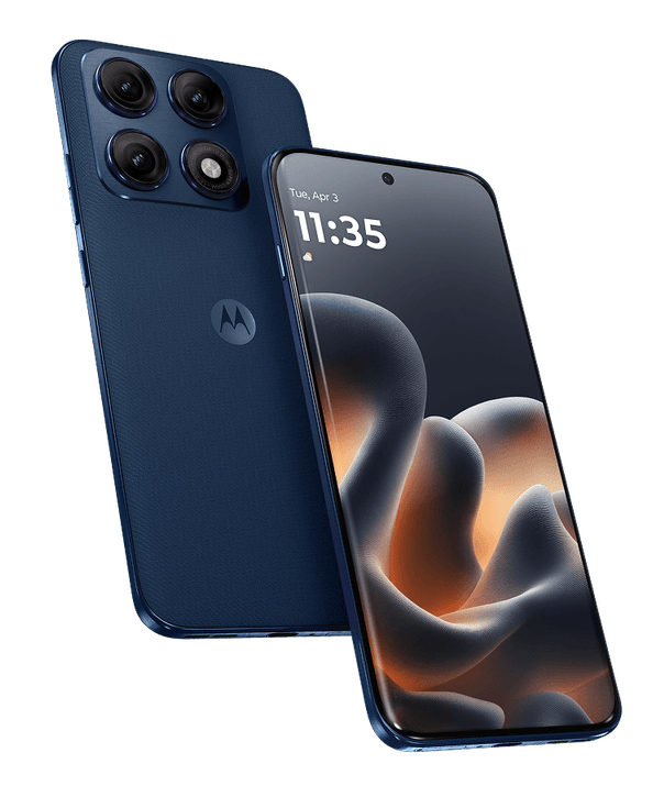MOTO EDGE 70 PRO 12/256GB TAILORED FABRIC-PANTONE TITAN(BLUE) — image 1 of 3