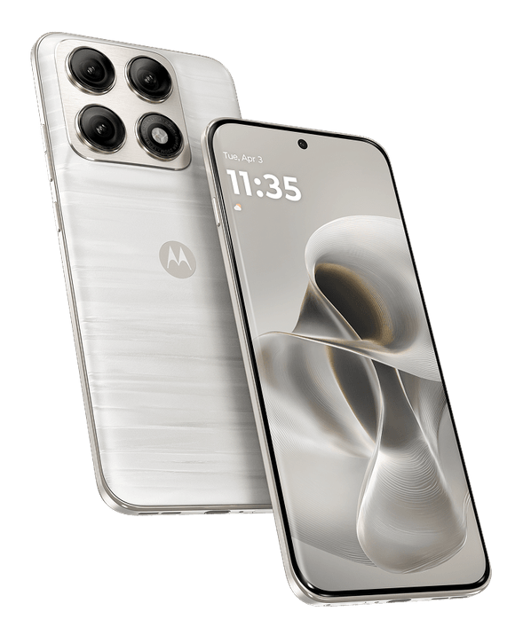 MOTO EDGE 70 PRO 12/256GB MARBLE-PANTONE LILY WHITE(WHITE) — image 1 of 3