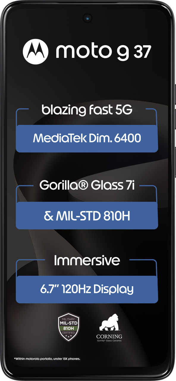 MOTO G37 XT2625-5 4/64GB PANTONE NAUTICAL BLUE — image 2 of 3
