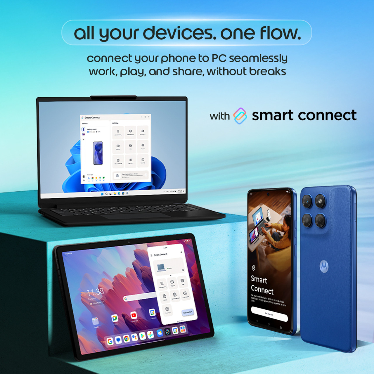 MOTO G37 XT2625-5 4/64GB PANTONE NAUTICAL BLUE — image 3 of 3