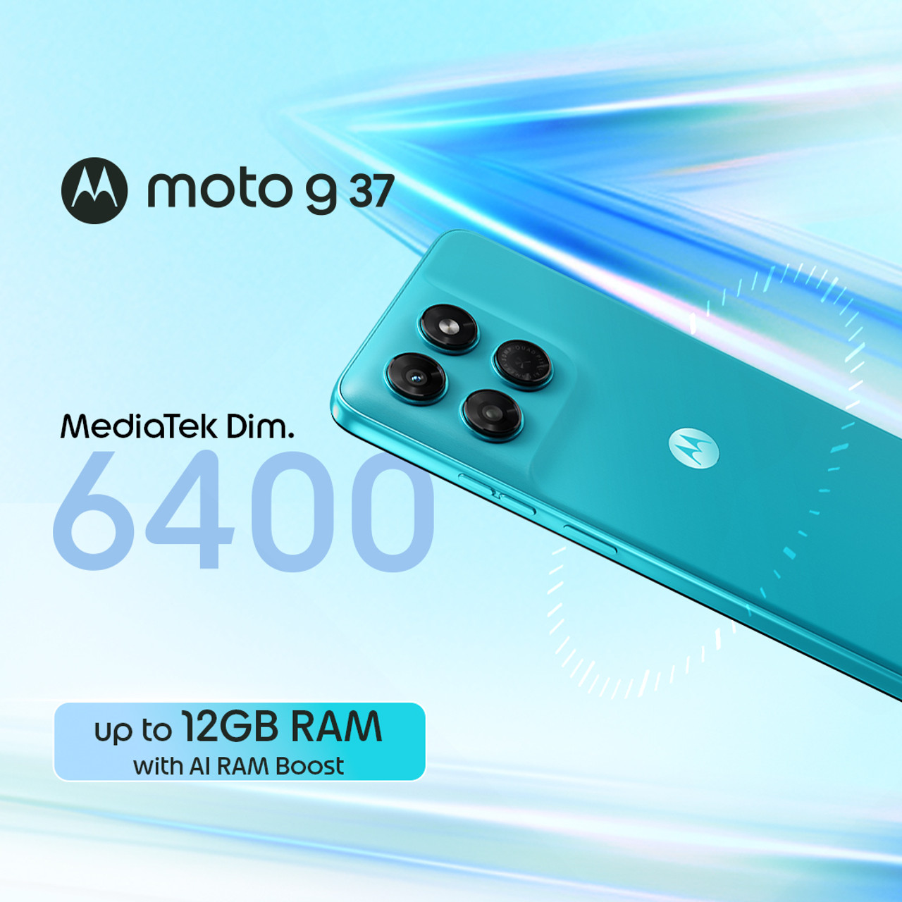 MOTO G37 XT2625-5 4/64GB PANTONE CAPRI(CYAN) — image 2 of 3