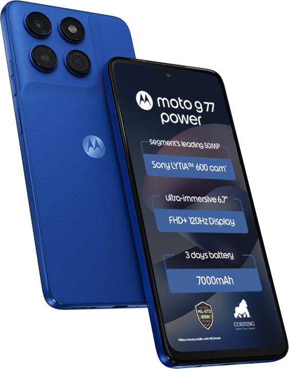 MOTO G77 POWER 5G XT2625-12 4/128GB PANTONE NAUTICAL BLUE, image 1 of 3