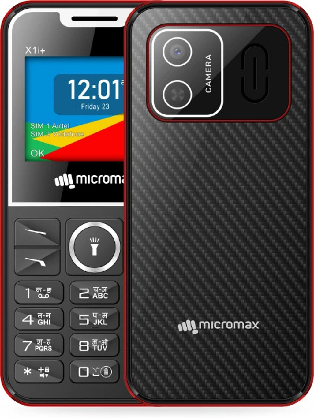 MICROMAX X1i SMART PLUS BLACK+RED
