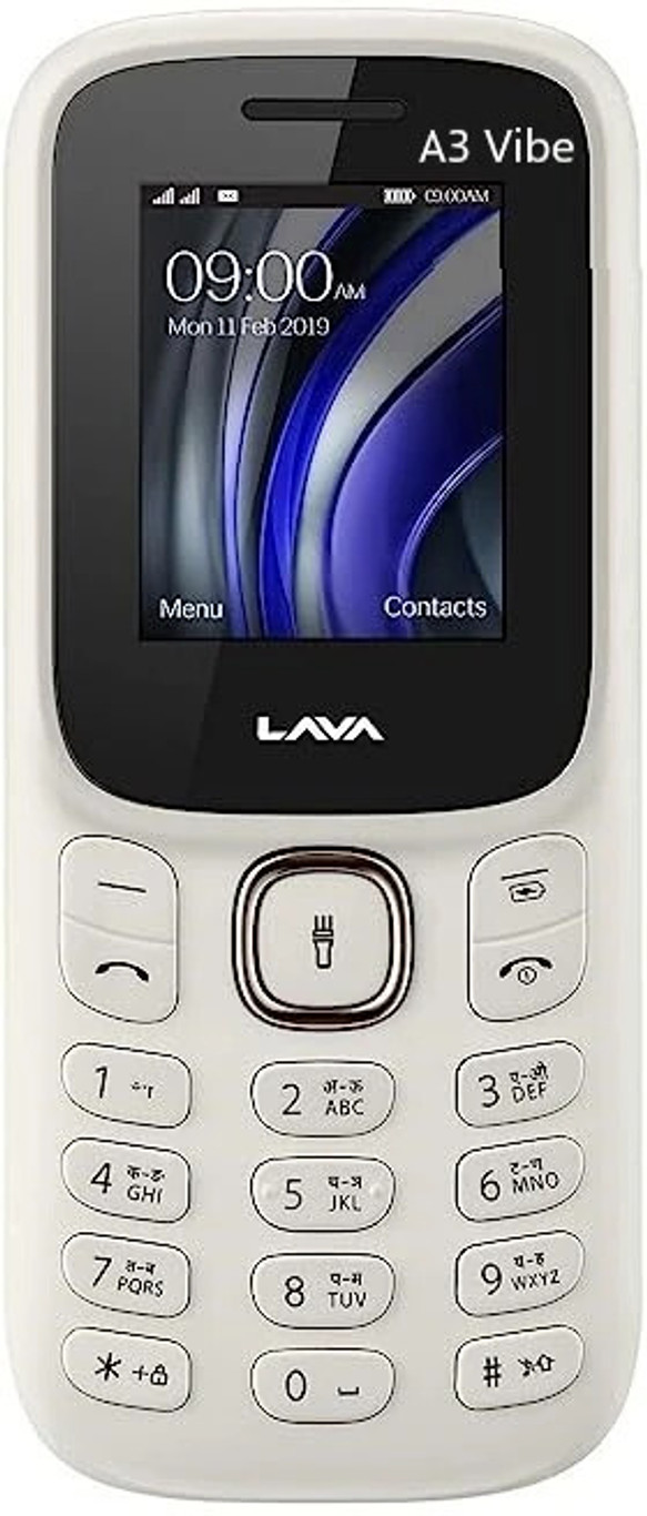 LAVA A3 VIBE WHITE BEIGE