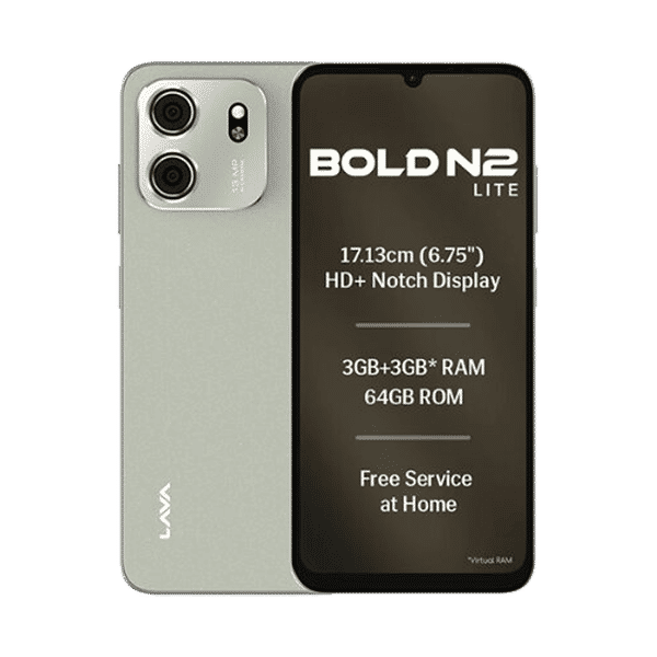 LAVA BOLD N2 LITE 4G 3/64GB KOLAR GOLD, image 1 of 2