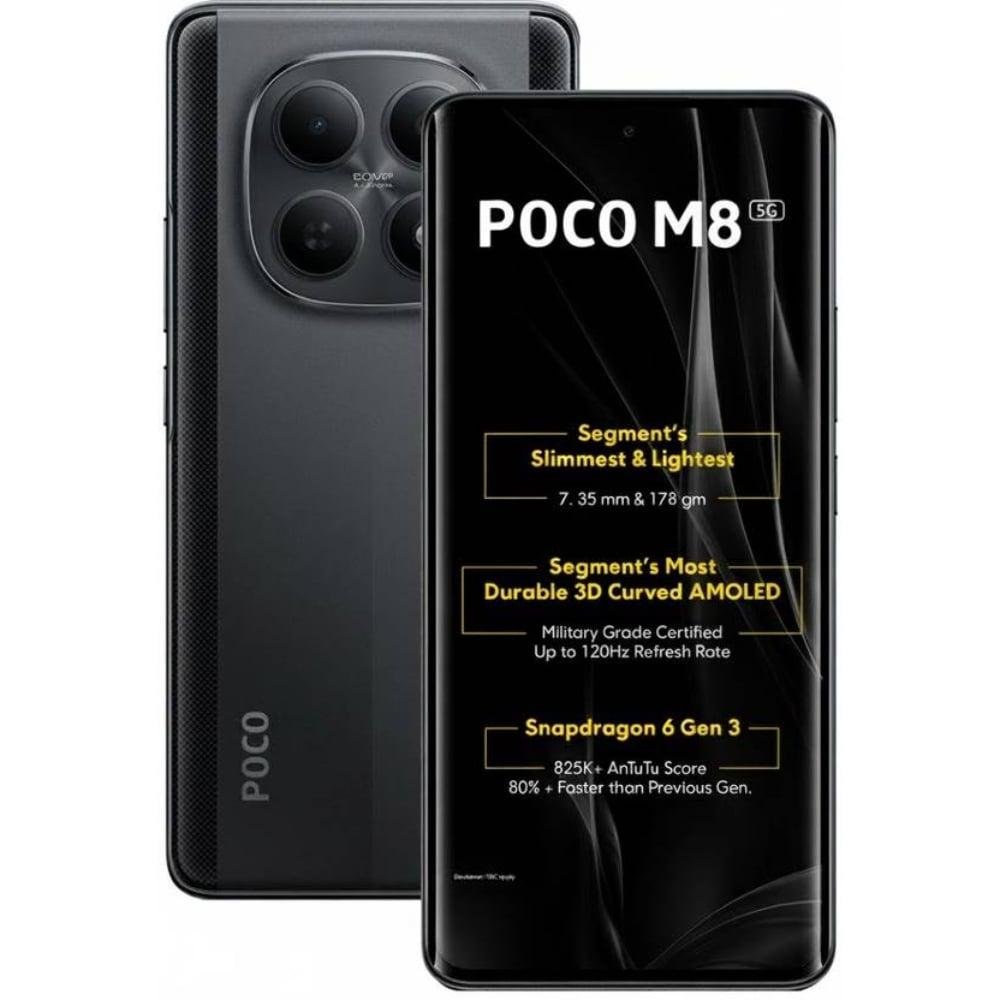 POCO M8 5G 8GB/256GB CARBON BLACK