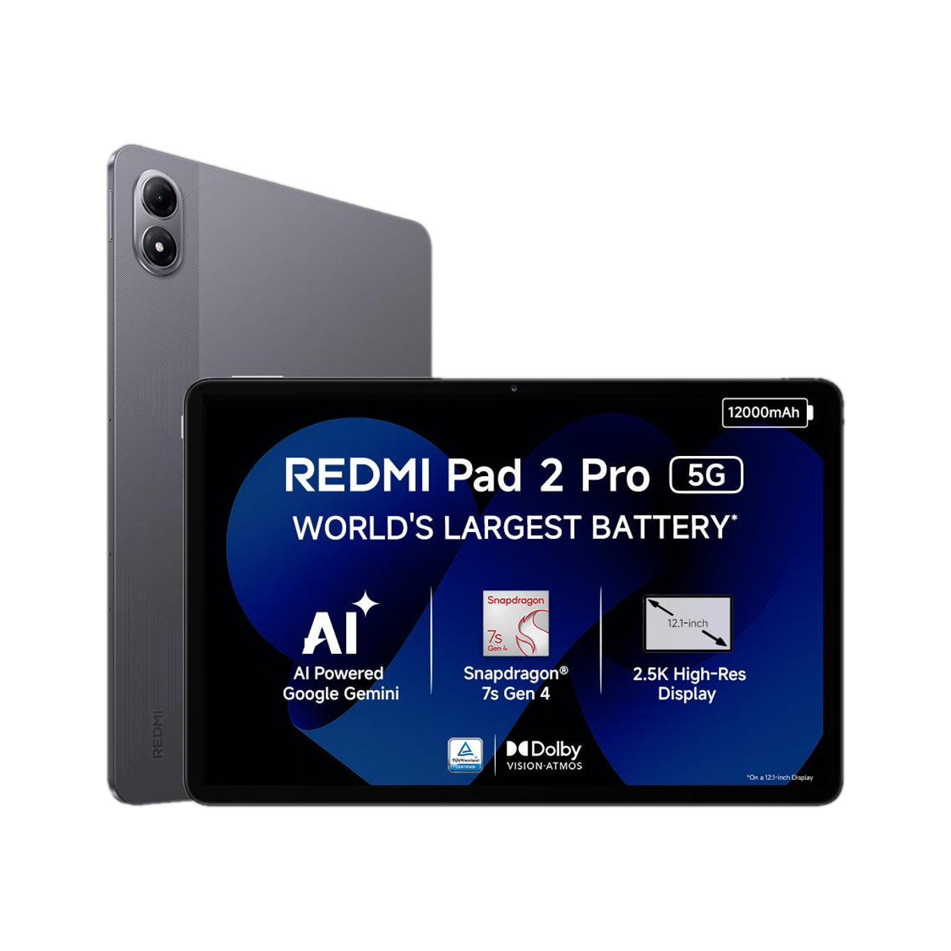 REDMI PAD 2 PRO 5G 8GB/128GB GRAPHITE GREY