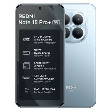 REDMI NOTE 15 PRO PLUS 5G 8GB/256GB MIRAGE BLUE