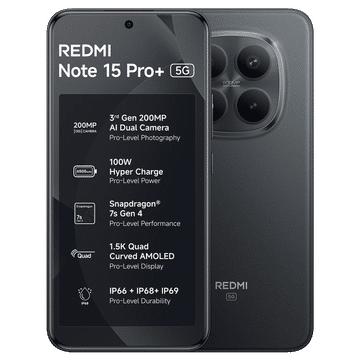 REDMI NOTE 15 PRO PLUS 5G 12GB/512GB CARBON BLACK