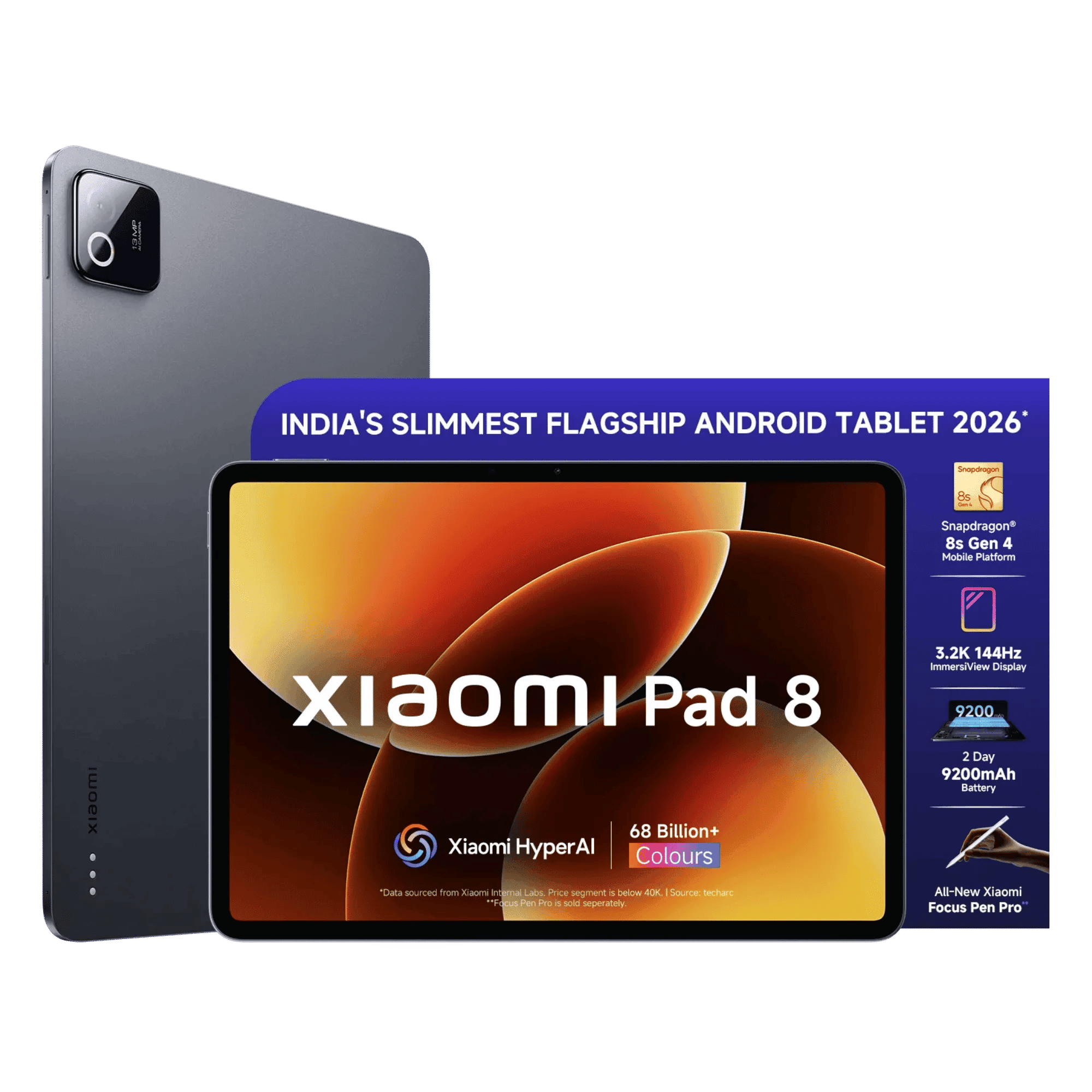 XIAOMI PAD 8 12GB/256GB GRAPHITE GRAY — image 1 of 2