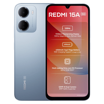 REDMI 15A 5G 4/128GB AWESOME BLUE — image 1 of 3