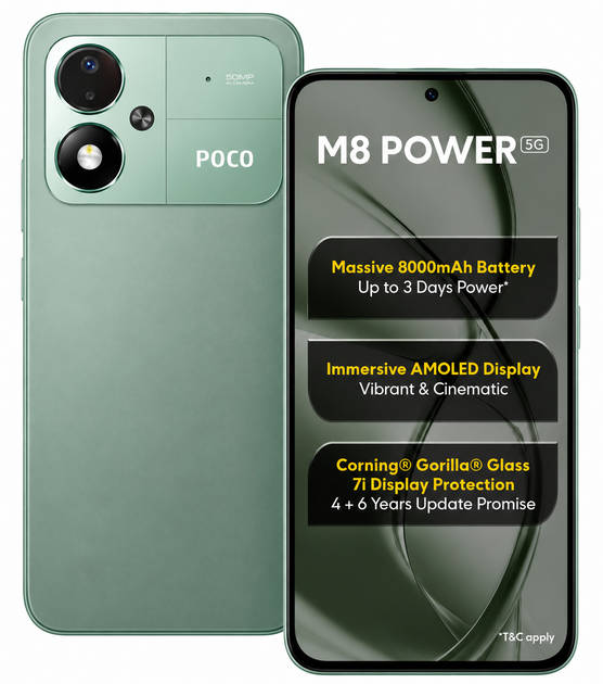 POCO M8 POWER 5G 6GB/128GB GREEN