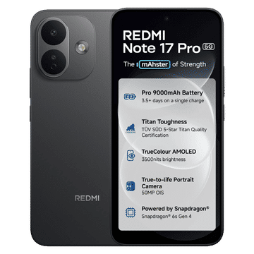 REDMI NOTE 17 PRO 5G 8GB/256GB STEALTH BLACK, image 1 of 3