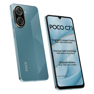 POCO C71 4GB/64GB COOL BLUE