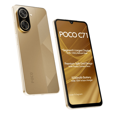 POCO C71 4GB/64GB DESERT GOLD