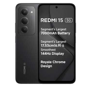 REDMI 15 5G 6/128GB MIDNIGHT BLACK — image 1 of 3