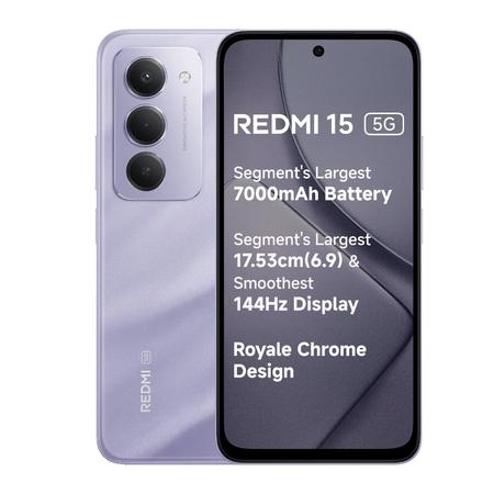 REDMI 15 5G 8/256GB SANDY PURPLE — image 1 of 3