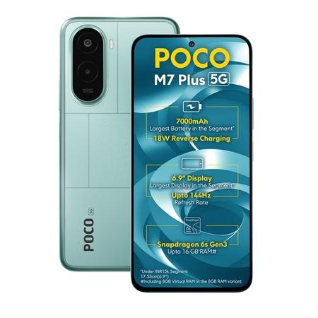 POCO M7 PLUS 5G 6GB/128GB AQUA BLUE — image 1 of 3